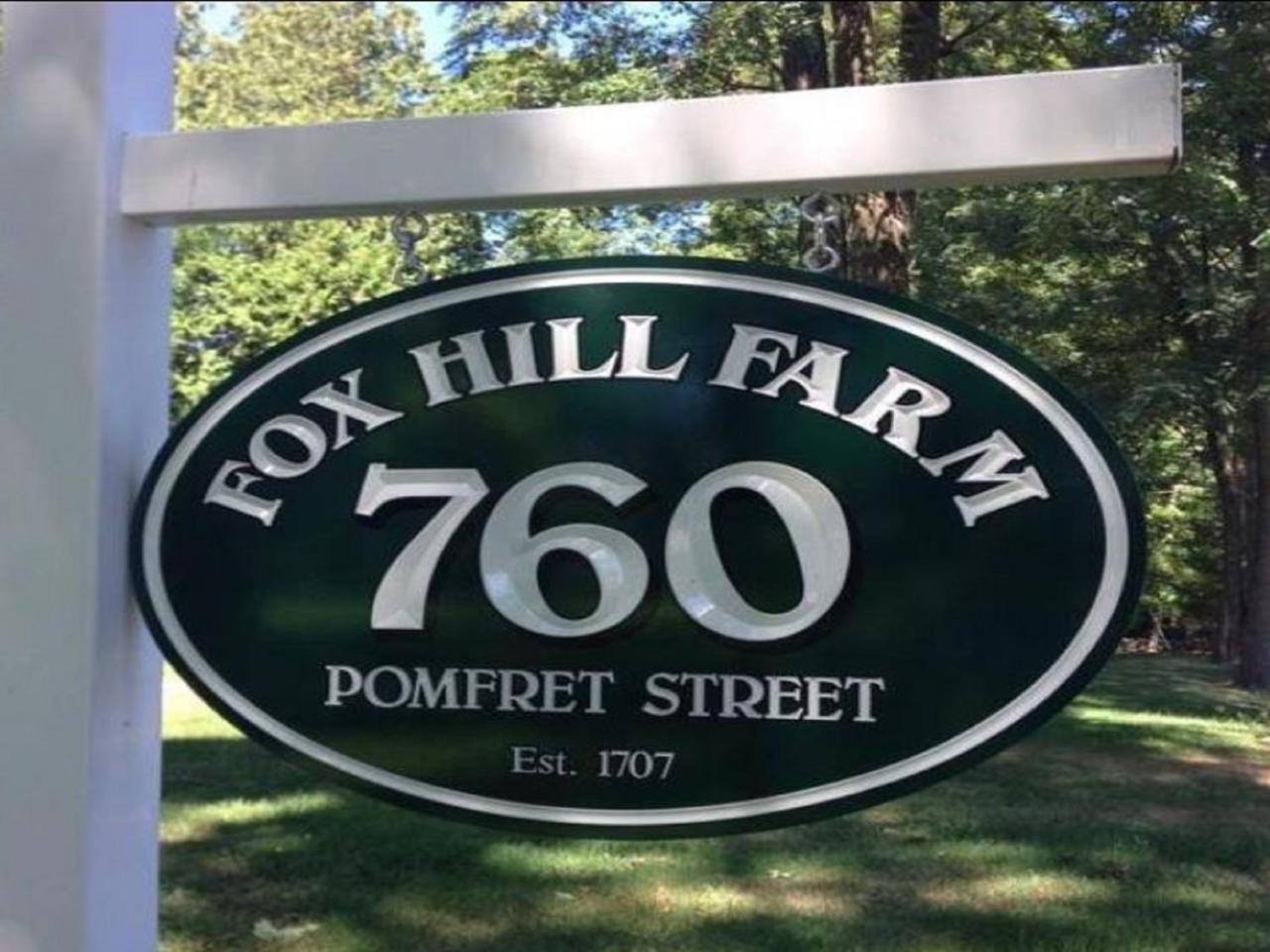 Inn At Fox Hill Farm Pomfret Exterior foto
